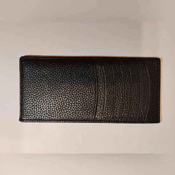 EUC Kate Spade Long Card Holder/Wallet - Black Pebbled Leather - Picture 5 of 5